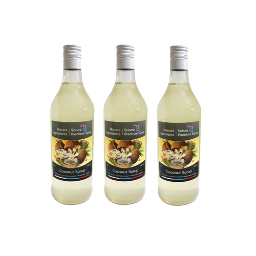 Sature Premium Syrup/ Сироп для кофе и коктейлей Кокос 3 литра