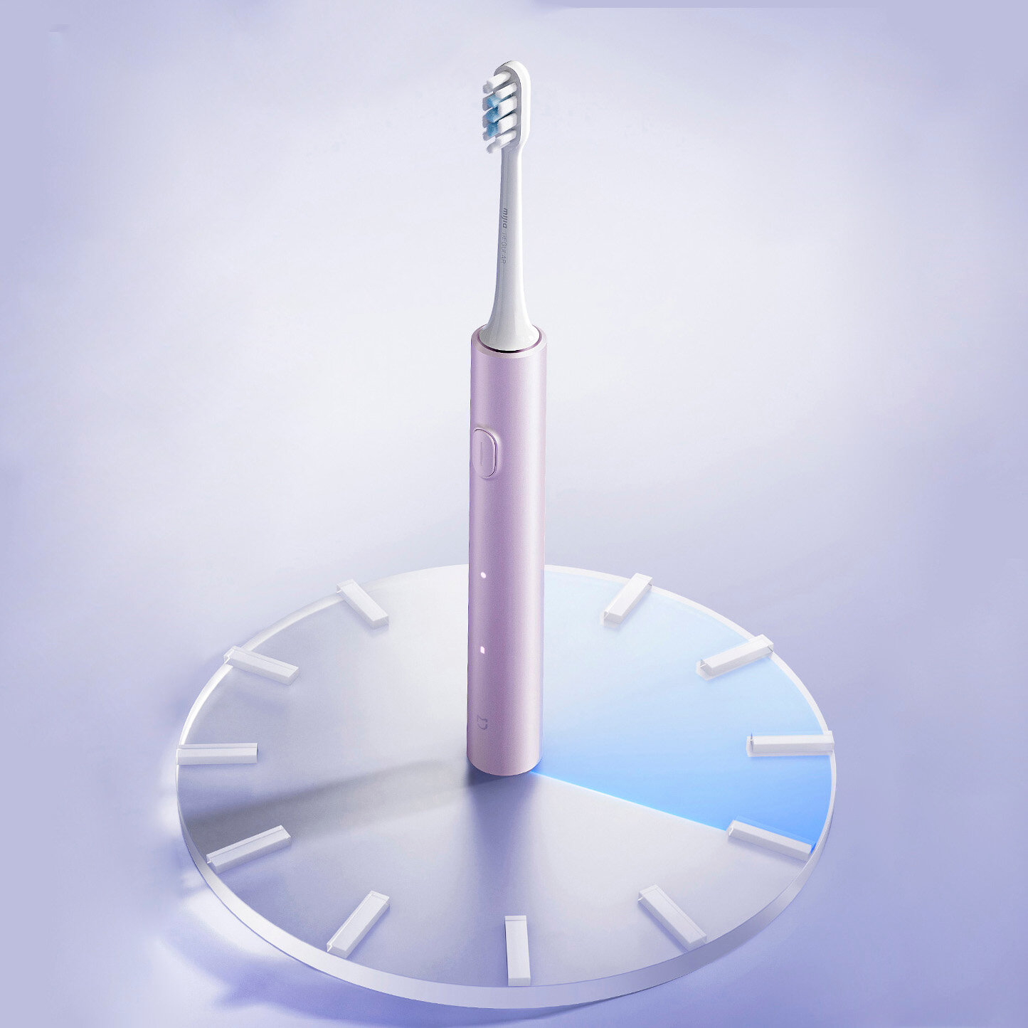 Электрическая зубная щётка + 4 насадки Xiaomi Mijia Toothbrush T302 (MES608) Цвет: light Purple