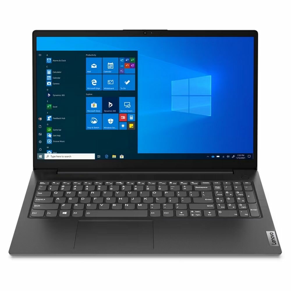 Ноутбук Lenovo V15 G2/ 15.6", TN, FHD/ Intel Celeron N4500/ 8Gb DDR4/ SSD 256Gb/ Intel UHD Graphics/ Без ОС/ черный