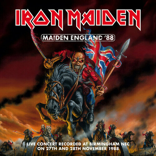 AudioCD Iron Maiden. Maiden England '88 (2CD, Remastered) iron maiden the x factor digipack cd