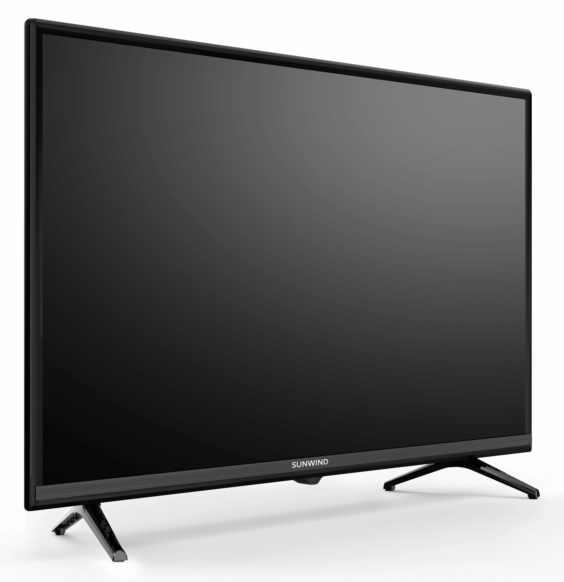 SunWind 32" SUN-LED32XS305 Яндекс. ТВ Slim Design черный FULL HD 60Hz DVB-T2 DVB-C DVB-S2 USB Smart TV