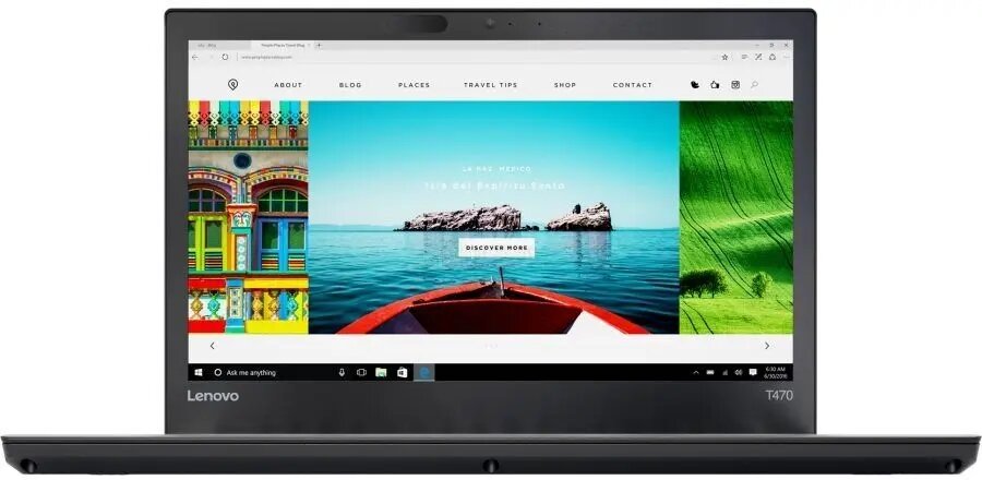 14" Ноутбук Lenovo ThinkPad T470 1920x1080, Intel Core i5-7200U 2.5 ГГц, RAM 8 ГБ, SSD 256 ГБ, Intel HD Graphics 620, Windows 10, Черный