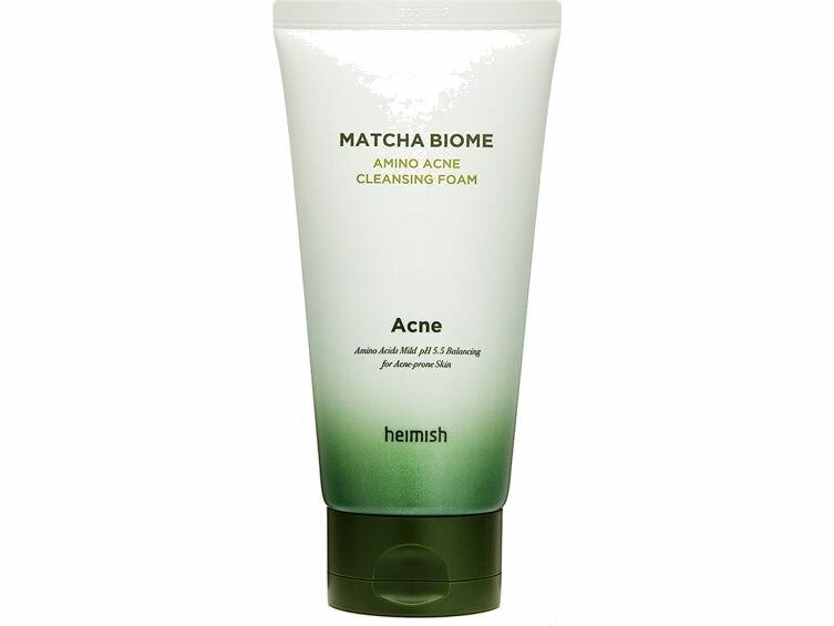 Пенка для умывания Heimish MATCHA BIOME AMINO ACNE CLEANSING FOAM