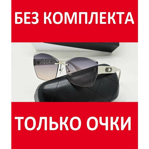 Солнцезащитные очки Chanel, белый
