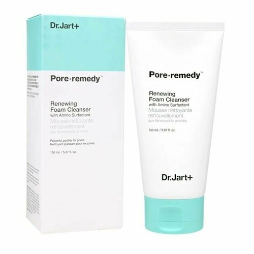 DR. JART+ Очищающая пенка для сужения пор Pore Remedy Renewing Foam Cleanser