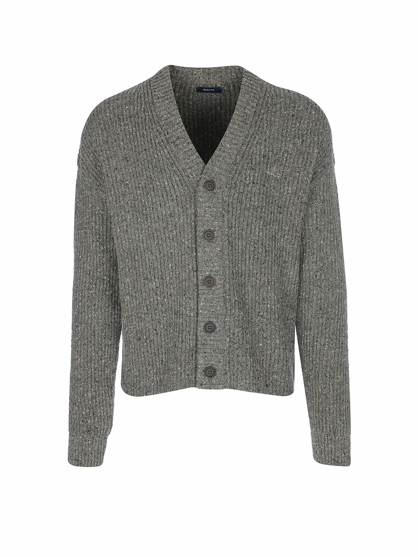 Кардиган GANT NEPS V-NECK RIB CARDIGAN