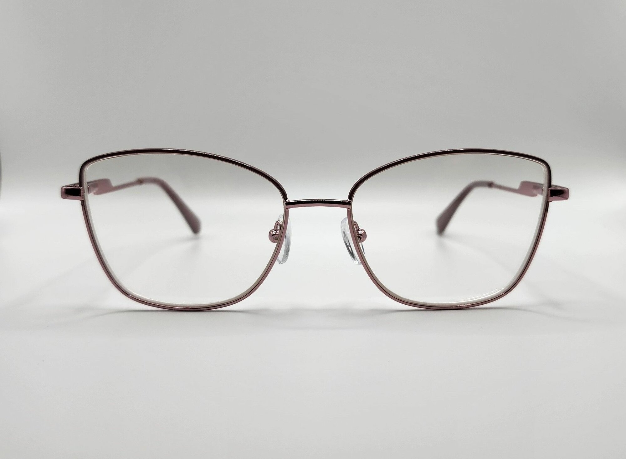 Готовые очки для зрения с фотохромными линзами "хамелеон" блю-блокер женские PЦ 62-64 мм, -0.75