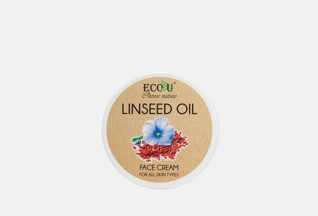 Крем для лица ECO U Face cream Linseed