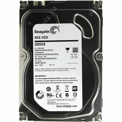 Внутренний жесткий диск Seagate ST3000VN000 3 ТБ 8900₽