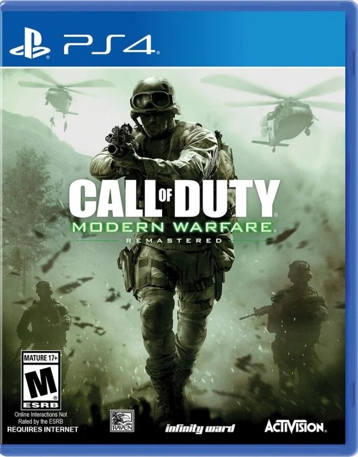 Игра Call of Duty: Modern Warfare Remastered для PlayStation 4