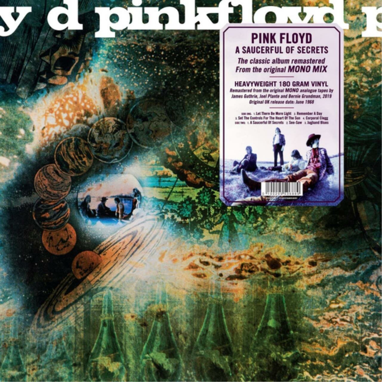 Виниловая пластинка Pink Floyd - A Saucerful Of Secrets