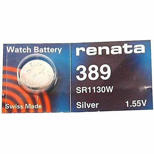 Элемент питания Renata 389 BL1 Silver Oxide 155V цена за 1 батарейку 836₽