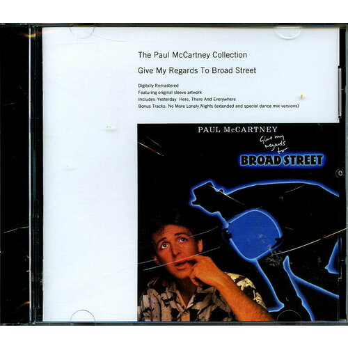 Музыкальный компакт диск Paul McCartney Collection Give My Regards To Broad Street 1984 г (производство Россия )