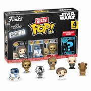 Фигурка Funko Bitty POP! Star Wars S2 Princess Leia+R2-D2+C-3PO+Mystery (1 of 4) 4PK 71512