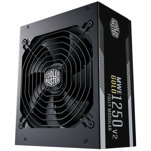 Cooler Master Блок питания Power Supply Cooler Master MWE Gold V2 MPE-C501-AFCAG 1250W ATX 140mm 244pin 12xSATA 8xPCI-E62 APFC 80 Gold wUK Cable Full Modular OEM 2118000₽