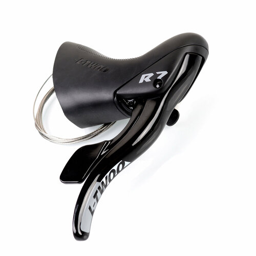 Шифтер алюминиевый сплав правый L-TWOO R7 переключения передач для скорости 2x10 ручка переключения с тросом 2050 мм манетка комборучка 4730₽