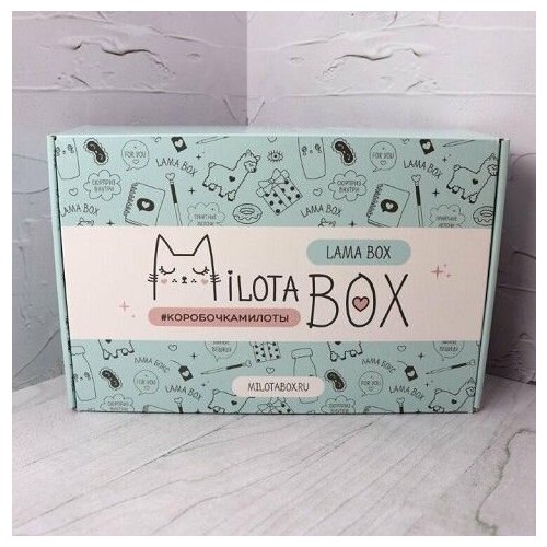 коробочка сюрприз милотабокс lama box Lama Box MB107