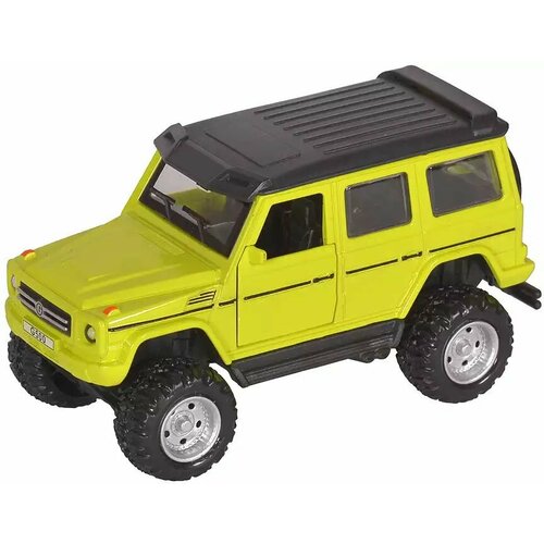 Модель машины Mercedes-Benz G500 1:36 (12см) свет, звук, Инерционный механизм FY668-12D-4 модель машины бигфут mercedes benz g500 1 32 свет звук инерция 18498