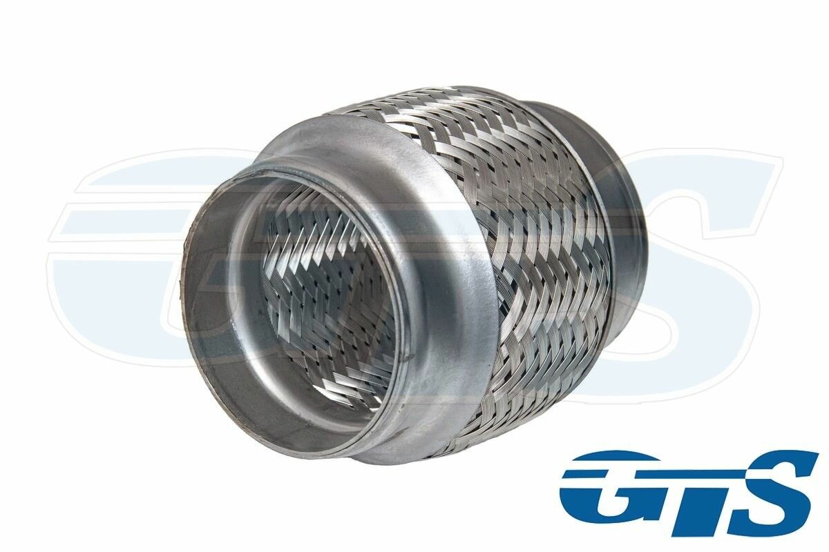 Гофра глушителя, 64х100 мм, трехслойная, усиленная GTS ES-01591