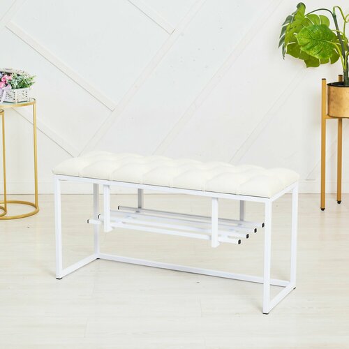 Банкетка в прихожую обувница для прихожей с сиденьем в стиле лофт 10990₽