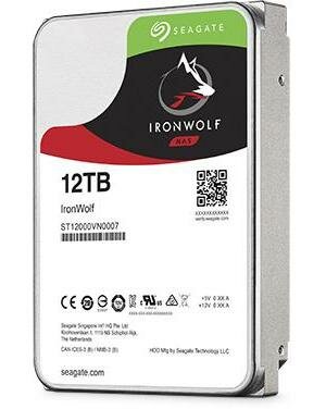 Жесткий диск 3.5 12 Tb 7200rpm 256Mb cache Seagate Ironwolf SATA III 6 Gb/s ST12000VN0007