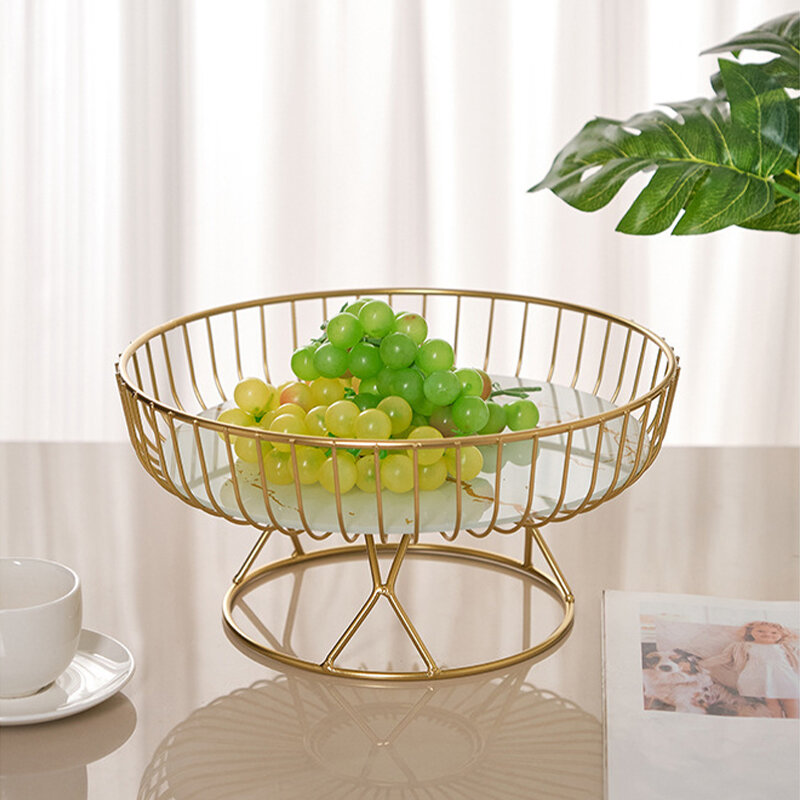 фото Фруктовница металлическая