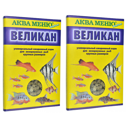 Ежедневный корм Аква Меню Великан для рыб крупных размеров 35 гр 2 шт 399₽