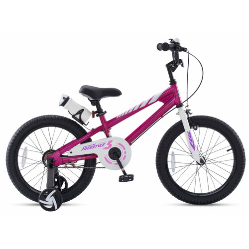 велосипед royalbaby freestyle space 1 18 2020 оранжевый Детский велосипед Royal Baby Freestyle 18 (2024) 18 Фиолетовый (115-135 см)