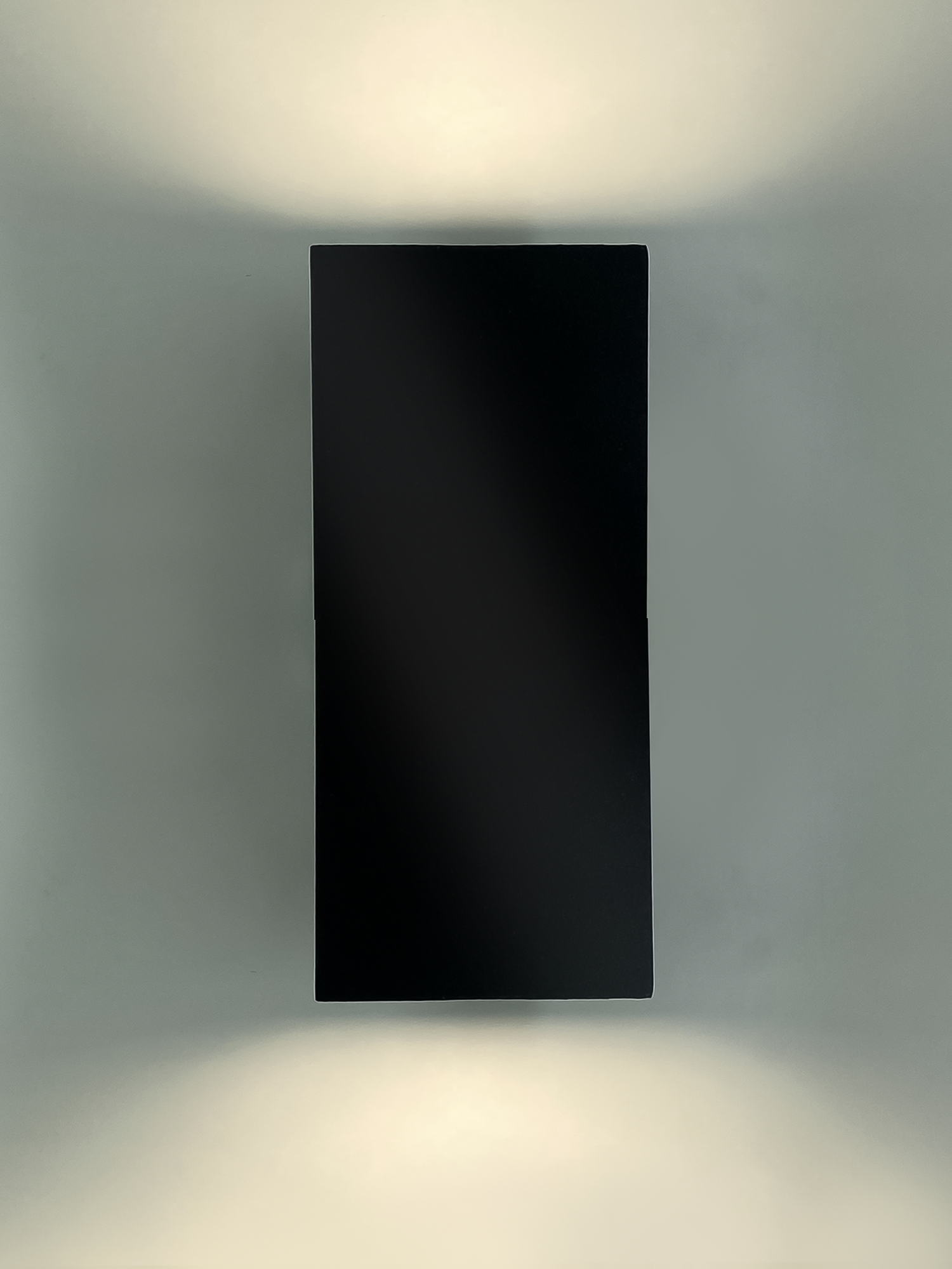Интерьерный настенный точечный светильник "INTERIOR-TWIN-Q-XS", цвет черный