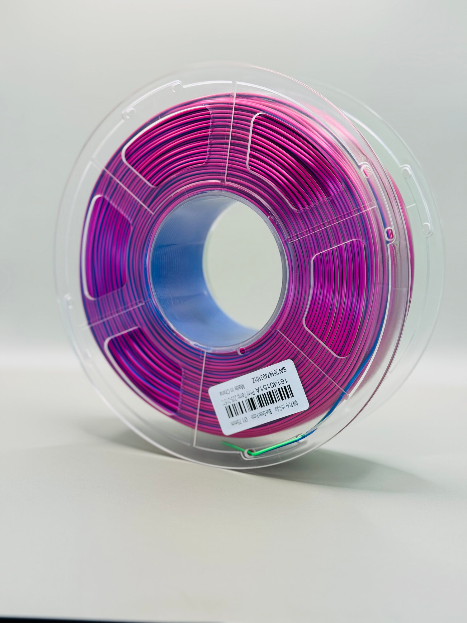 Филамент Anycubic PLA Silk Blue Green Purple 1kg