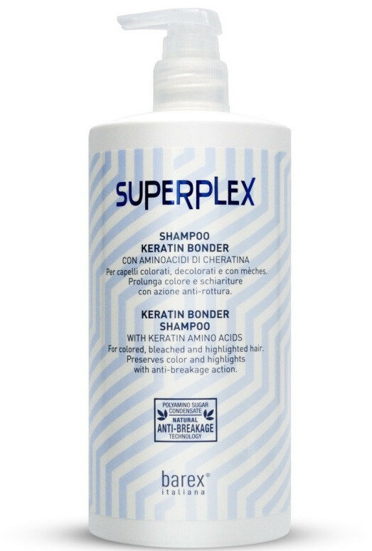 Barex SuperPlex Shampoo Keratin Bonder Шампунь кератин бондер 750 мл (4022040)