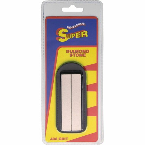 Алмазный точильный камень для ножей и инструмента Super Diamond Sharpener 400 Grit