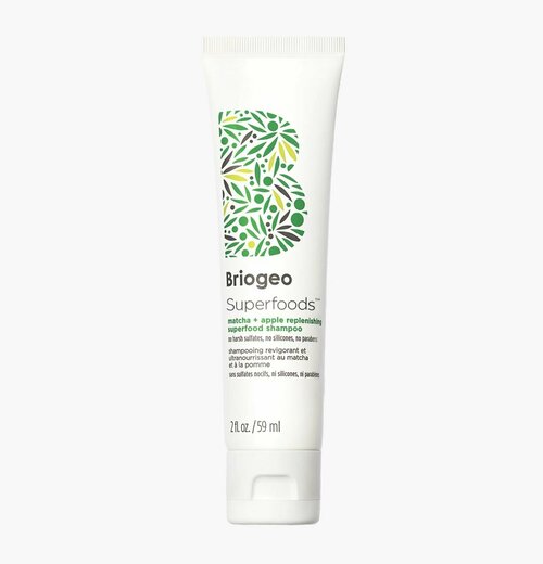 Briogeo Восстанавливающий Шампунь Superfoods Matcha + Apple replenishing shampoo 59ml