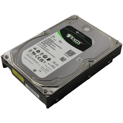 Жесткий диск RECERTIFIED HDD Seagate SAS 4TB Exos 7E10 7200 rpm 256Mb 1 year warranty RECERTIFIED 17300₽
