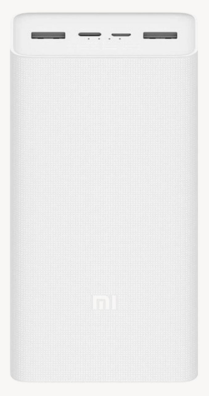 Внешний аккумулятор Xiaomi Mi Power Bank 3 30000mah, портативный аккумулятор, Power Bank, белый