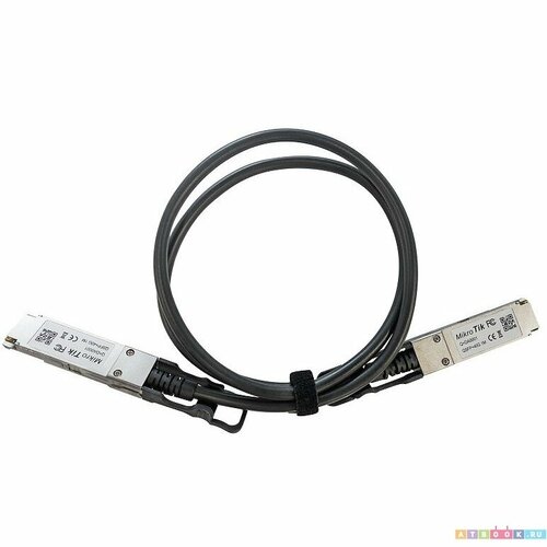 оптический патчкорд [xs da0001] mikrotik xs da0001 патчкорд sfp sfp sfp28 длина 1 м 1 25 гбит с 10 гбит с 25 гбит с MikroTik Q+DA0001 Витая пара XQ+DA0001