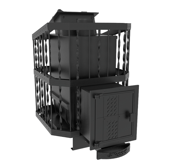 фото Печь банная Kennet Бастион 16 ЗК (чугунная)