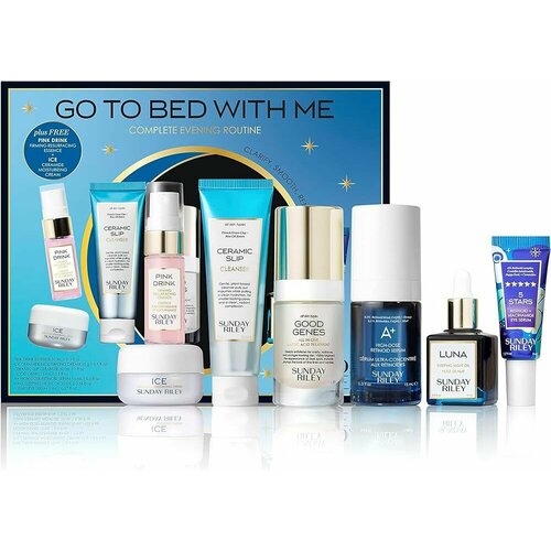 Уходовый набор для лица Sunday Riley - Go To Bed With Me - Complete Evening Routine 25900₽