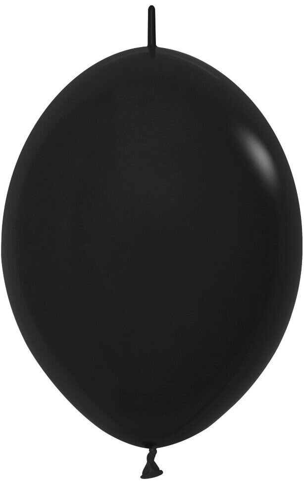 Линколун (12'/30 см) Черный (080), пастель, 50 шт.