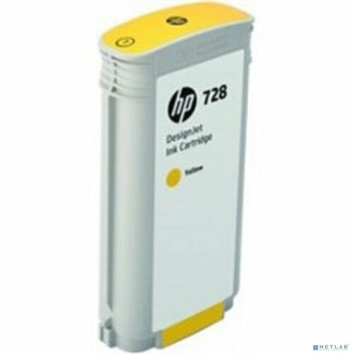 HP Расходные материалы HP F9J65A Картридж, Yellow DJ T730/830