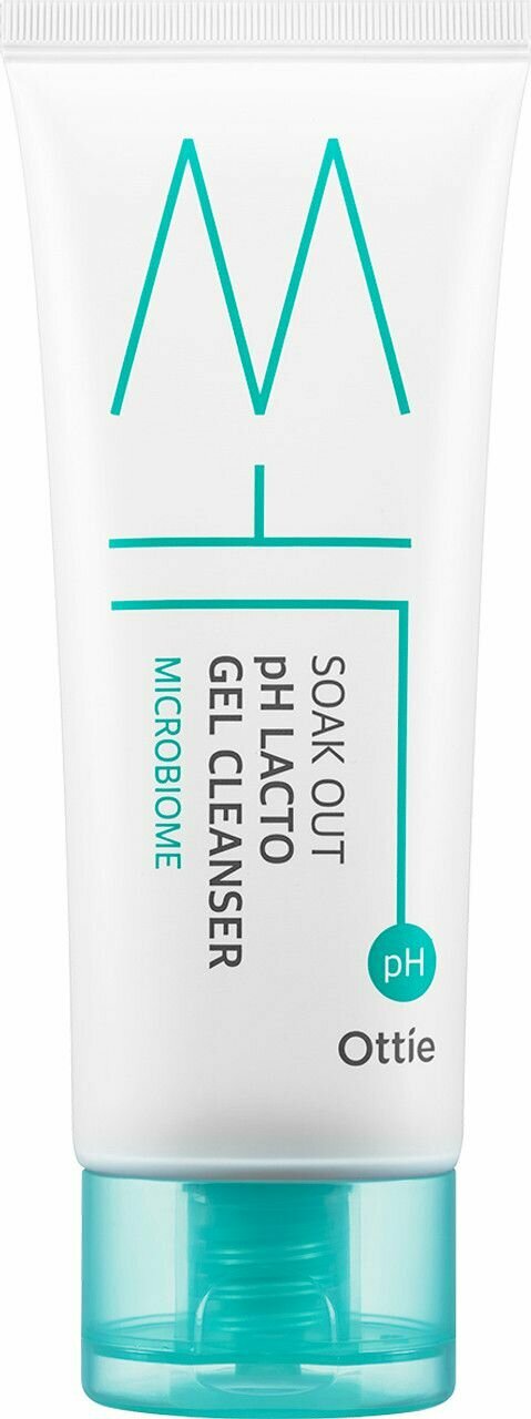 OTTIE Очищающий гель для лица Soak Out Ph Lacto Gel Cleanser