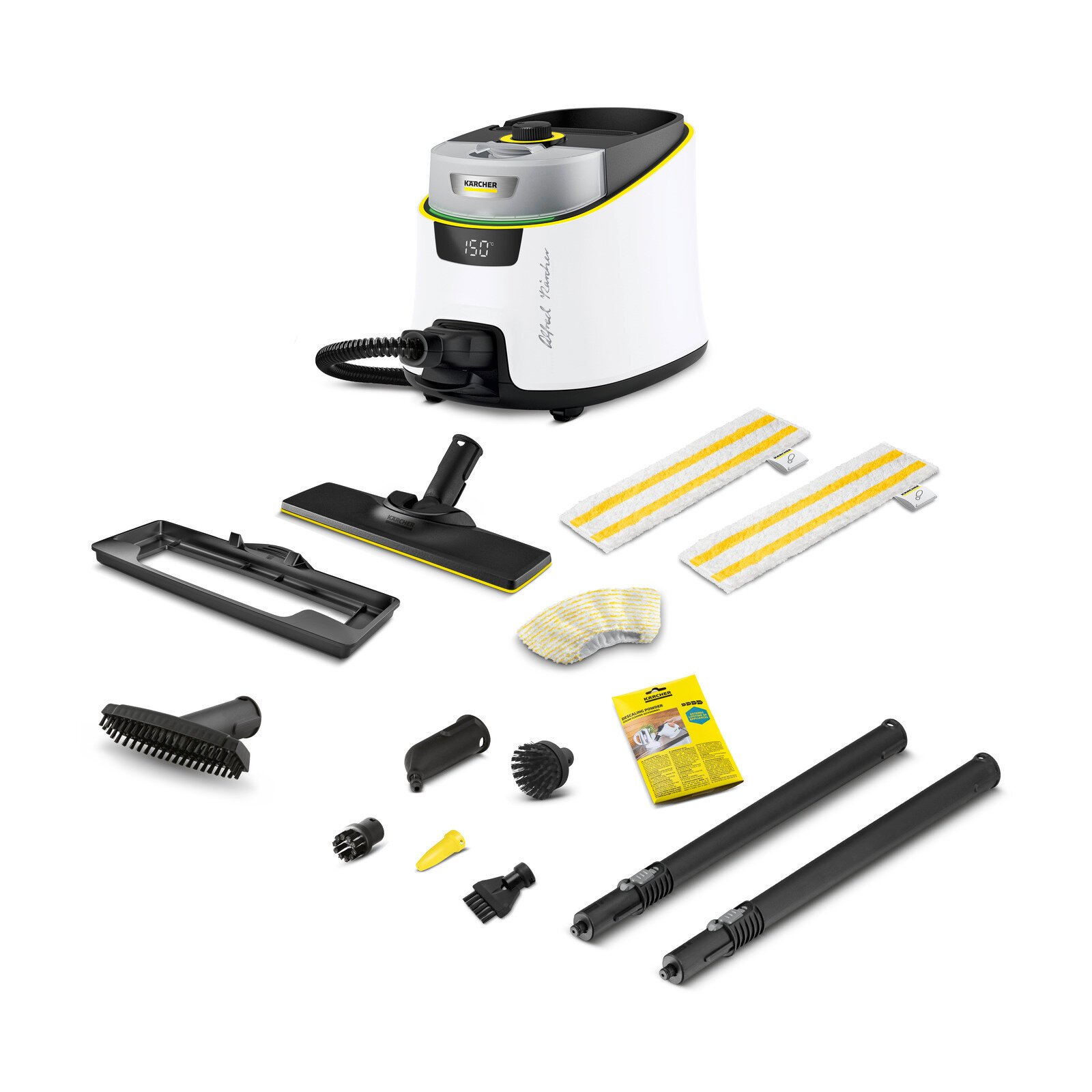 Пароочиститель Karcher SC 5 Deluxe Signature Line (1.513-491.0), адаптация подачи пара к виду и загрязненности