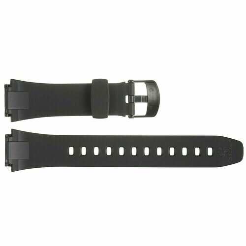 Ремешок CASIO, диаметр шпильки 1.8 мм, размер 18, черный