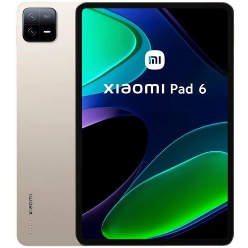 Планшет Xiaomi Pad 6 (2023), Global, 8/256 ГБ, Wi-Fi, Android 13, золотой agm pad p1 водонепроницаемый планшет android 13 с защитным чехлом fhd дисплей аккумулятор 7000 мач mtk g99 8 гб 256 гб