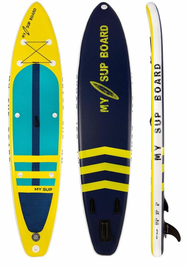 Сап борд надувной двухслойный для плаванья My Sup Special 11.6 / Доска SUP board / Сапборд