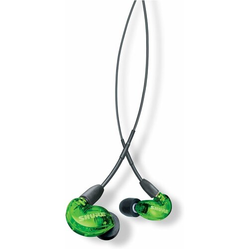 Shure SE 215 Green -проводные наушники зеленый