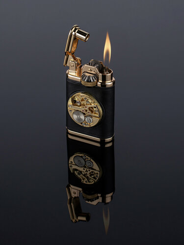 Изображение товара Зажигалка бензиновая подарочная "Время", Chief, герметичная, подарок мужчине, не заправлена