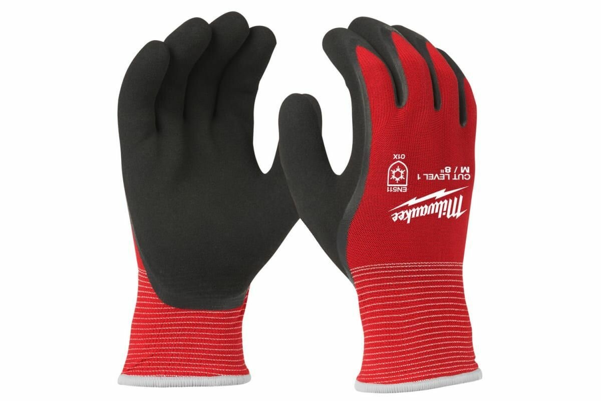 Перчатки Milwaukee зимние с защитой от порезов уровень 1 размер 10 (XL), 4932471345