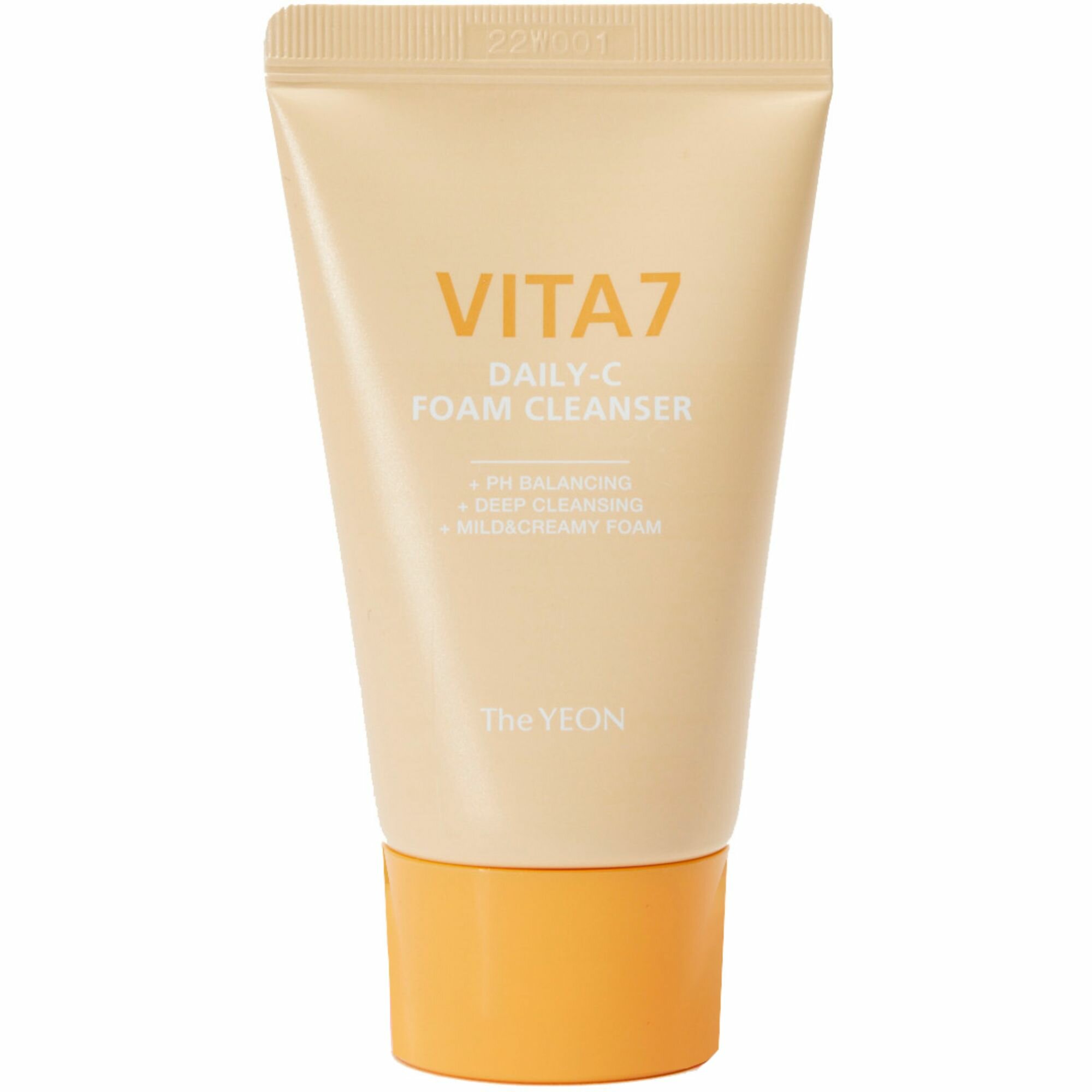 The Yeon Пенка для умывания лица, с витаминами Vita7 Daily-C Foam Cleanser 30 мл.