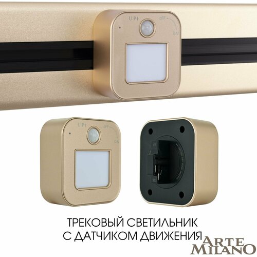 Arte Milano Трековый светильник Arte Milano Am-track-sockets 380022TLSLWS Gold 1644₽